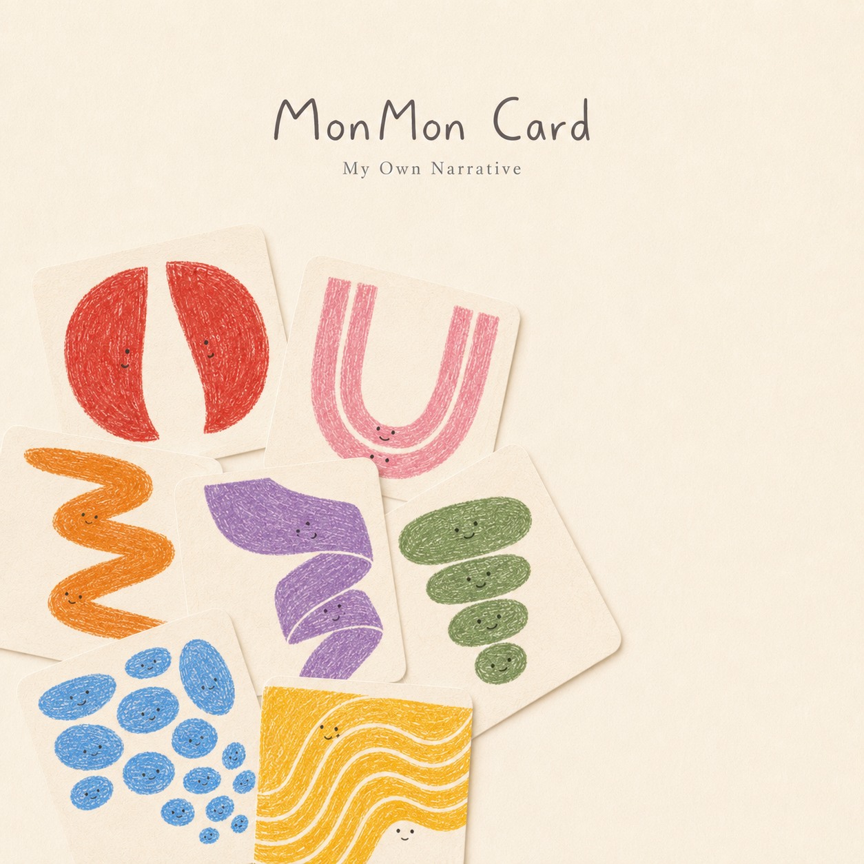 カラフルなMon-mon cardのイメージ